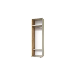 купить гостиная оскар-18 шкаф платяной (2100х600х470) кашемир/дуб крафт золотой в Пятигорске